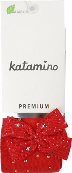 Колготки для девочек KATAMINO K36009р.106-118 красный 