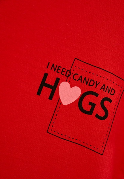 Футболка для дівчаток Роза р.146 червоний 201209 