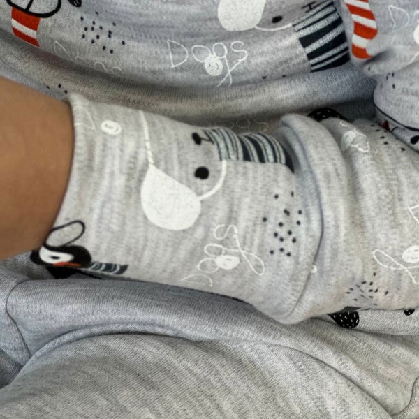 Піжама для хлопчиків Blanka Песик р.86 сірий 110211 