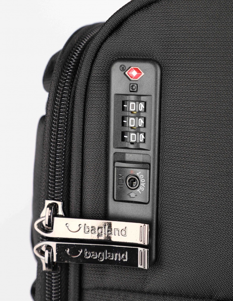 Чемодан Bagland STELLA S 31 л черный
