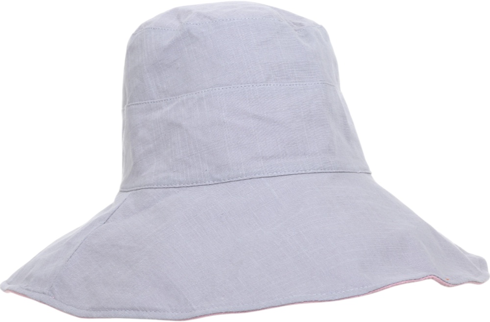 Шляпа с длинными полями Luna Becky one size серо-розовый