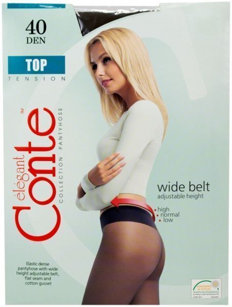 Колготки Conte TOP 40 den shade р. 4 коричневый 