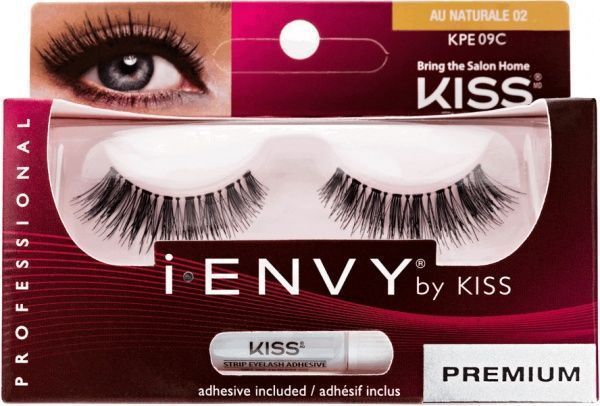 Накладные ресницы Kiss Обаяние (KPE09C) клей KPE09C 