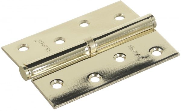 Петля 100 мм правая 2 шт 100x100x75x10 мм латунь правая 2 шт.