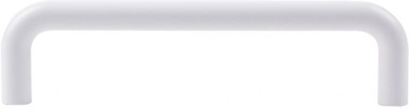 Мебельная ручка 52245 128 мм белый Smart PL 0372.128 білий