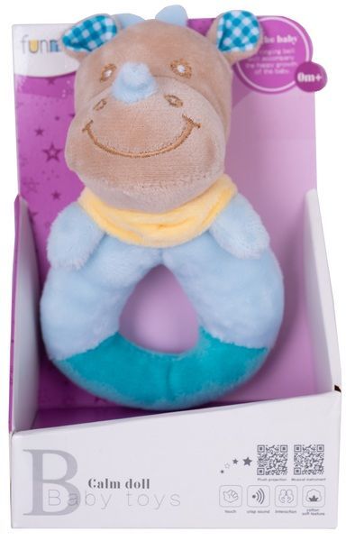 Игрушка-погремушка Funmuch Носорог FM555-8H