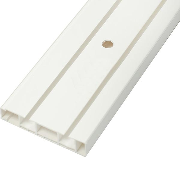 Карниз стельовий Gardinia подвійний набірний 180 см білий 