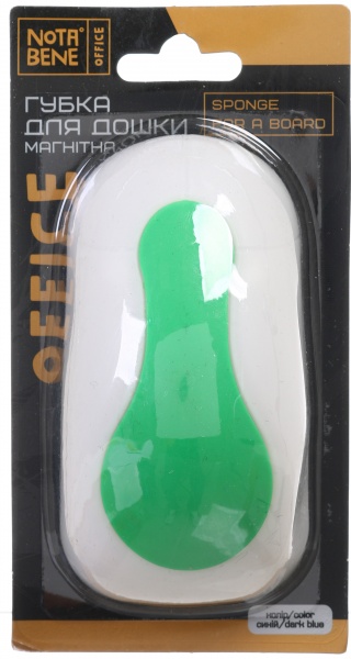 Губка для магнитных досок с 2-мя магнитами в ассортименте Nota Bene