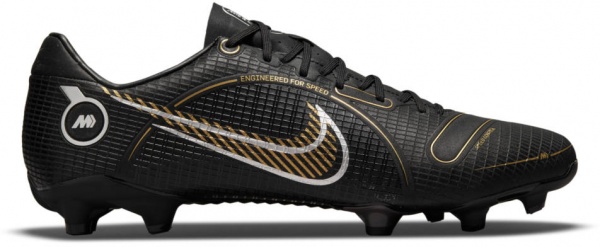 Бутсы Nike VAPOR 14 ACADEMY FG/MG DJ2869-007 р.US 10,5 черный