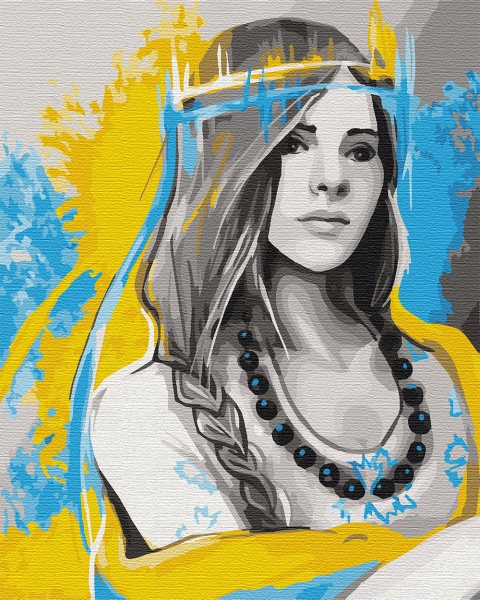 Набір живопис за номерами Я - Українка 10343-AC 40х50 см ArtCraft 