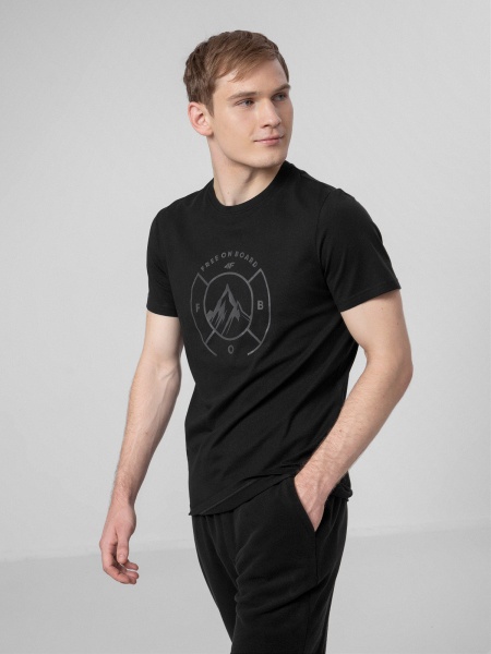 Футболка 4F T-SHIRT TSM022 H4Z22-TSM022-20S р.XL черный