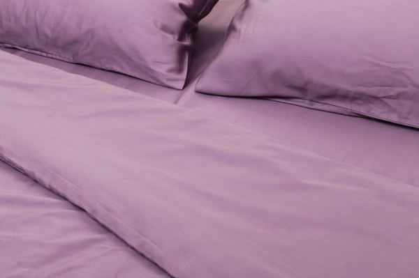 Комплект постільної білизни Stone Wash євро пурпуровий La Nuit 
