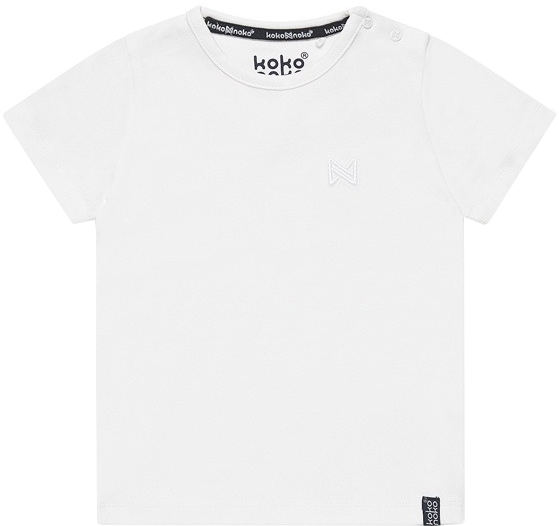 Футболка для хлопчиків Koko Noko Найджел р.134–140 білий WN814 