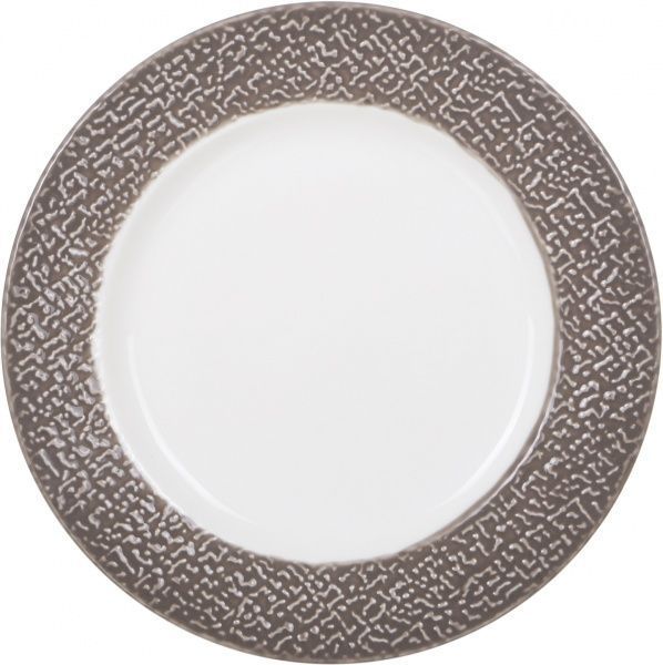 Тарілка підставна Nature 19 см коричнева KRJYP066 Fiora