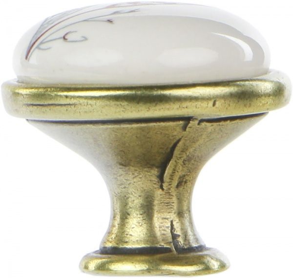 Меблева ручка білий