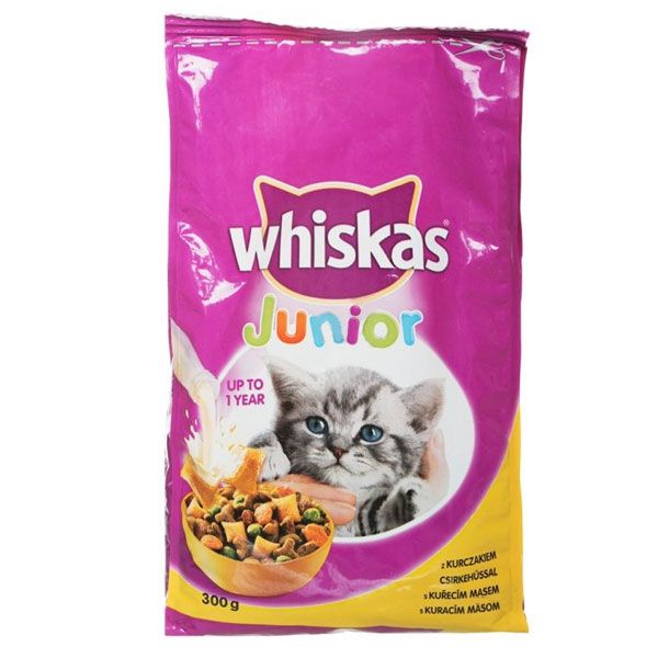 Корм Whiskas Junior з куркою 300 г