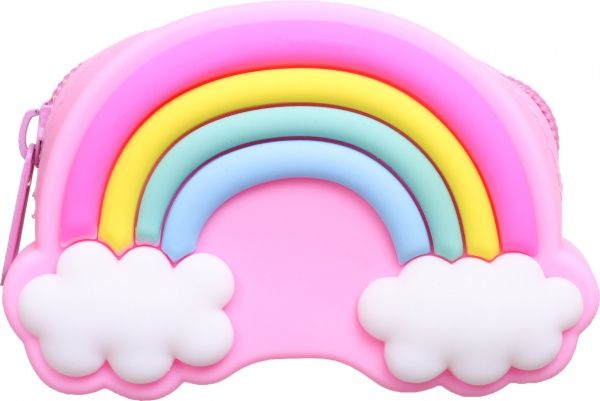 Пенал Веселка 9,5х6х3,7 см різнокольоровий