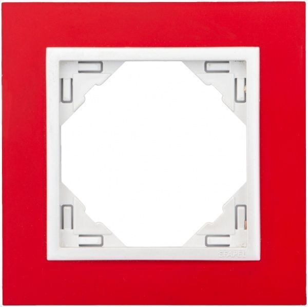 Рамка Efapel ANIMATO Logus красный 90910 TVG