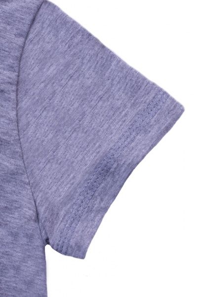 Футболка для дівчаток Luna Kids з принтом Cat р.98 сірий меланж 