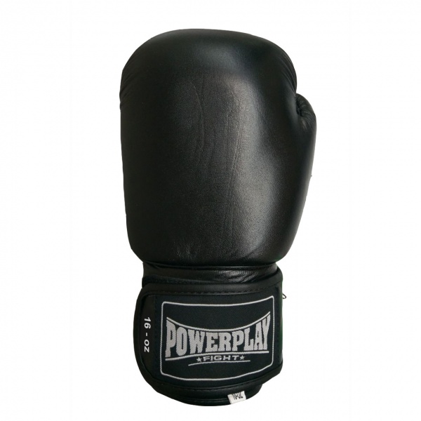 Боксерские перчатки PowerPlay 3088 р. 16 16oz черный