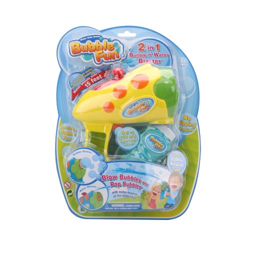 Мыльные пузыри Buble Fun 2 в 1 Пистолет для пузырей и распылитель воды DHOBB10074