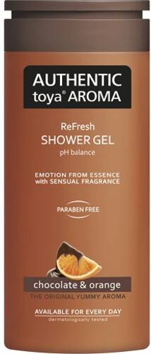 Гель для душа Authentic Шоколад и апельсин 400 мл