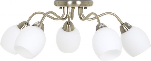 Люстра підвісна Luce 115 5xE14 латунь 