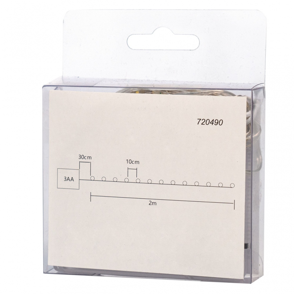 Гирлянда светодиодная Девилон светодиодная (LED) 20 ламп 2 м