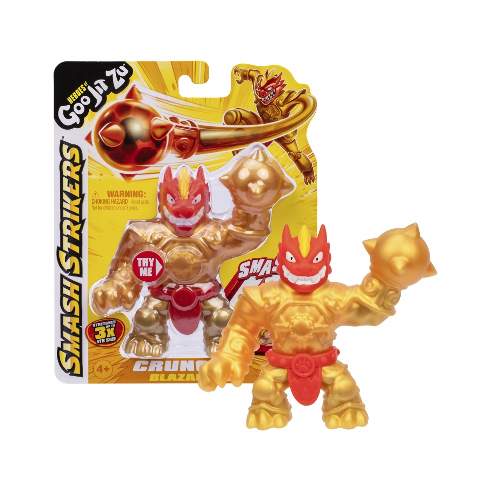 Игрушка-антистресс GooJitZu Герои Гуджитсу Блейзагон (Смеш Страйкерс) 123986