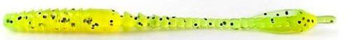 Слаг FishUp ARW Worm 2 55 мм 12 шт. #055 chartreuse/black