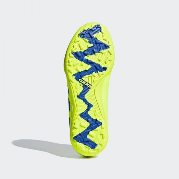 Бутсы Adidas NEMEZIZ 18.3 TF J CM8516 р. UK 5 салатовый