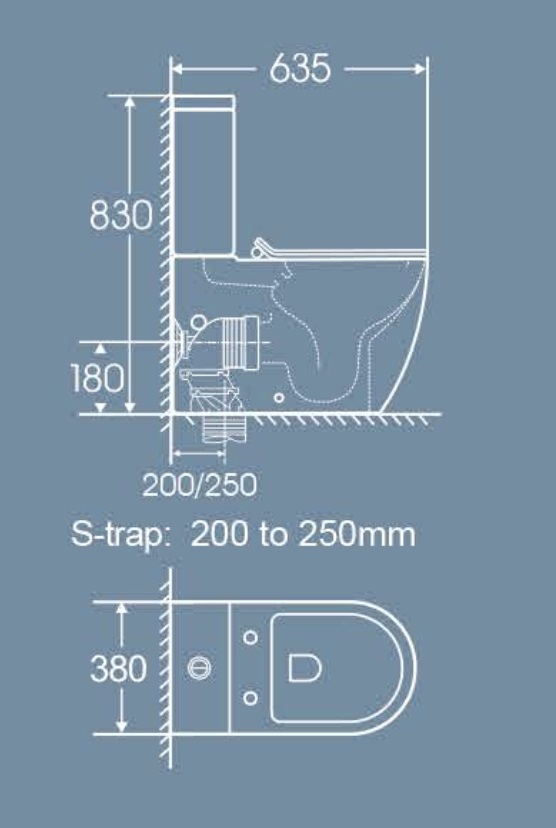 Унитаз-компакт Mixxen Sole Tornado черный-мат. MXJI0829BL-Q