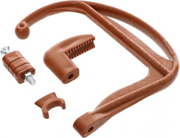 Держатель для балконного ящика Ламела терракотовый 433 12х15 см 