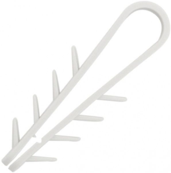 Дюбель быстрого монтажа для кабеля Smart X 6 мм круглый 25 шт. белый 