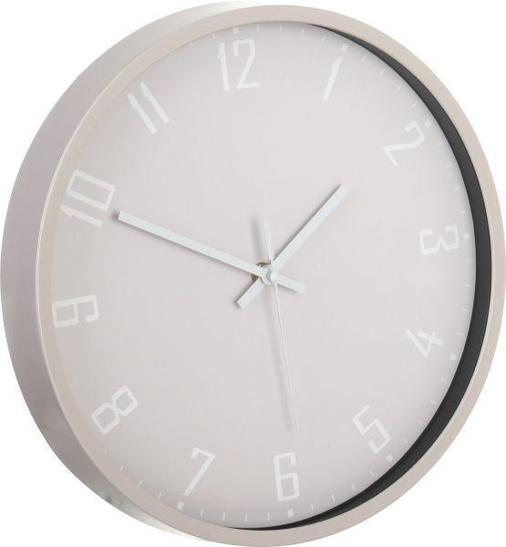 Часы настенные Watch 30,5x4 см бежевый