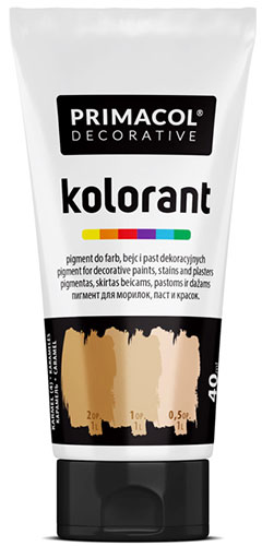 Колорант PRIMACOL DECORATIVE Краситель карамель 40 мл