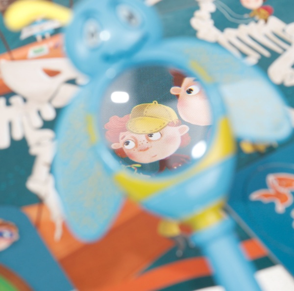 Гра настільна Roter Kafer Пазли-детективи Музей динозаврів RK1080-05