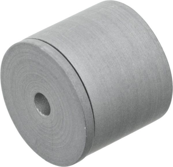 Держатель для карниза Gardinia Kira торцевой наборной d19 мм серебряный 1 шт. 