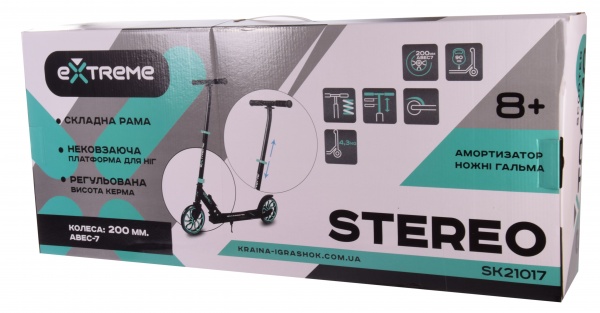 Самокат Extreme Motion STEREO в ассортименте SC21017 