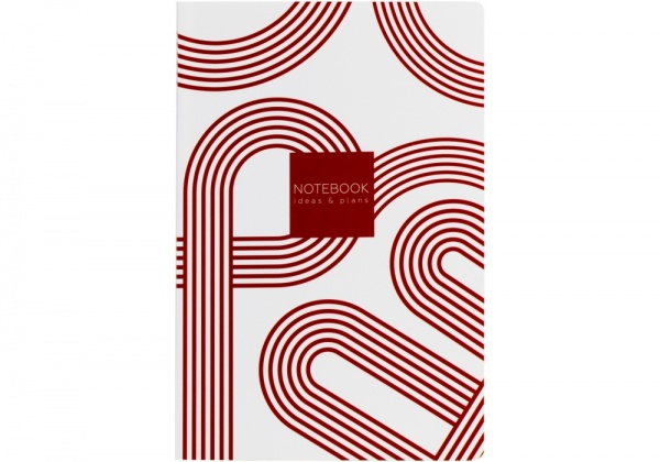 Блокнот Abstract A5 термобіндер 80 арк. клітинка Optima