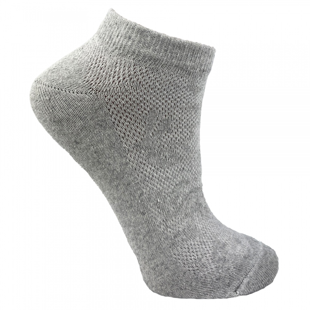 Шкарпетки жіночі Premier Socks Економ ажурна сітка р.23-25 сірий