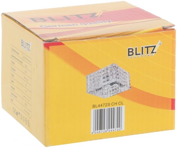 Светильник точечный Blitz G9 хром BL4472S CH CL 