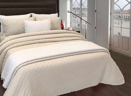 Покрывало Faro 160x220 см La Nuit кремовый 