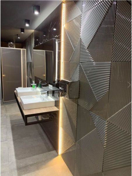 3D-панель гипсовая Gipsanit Lines 1 кв.м 