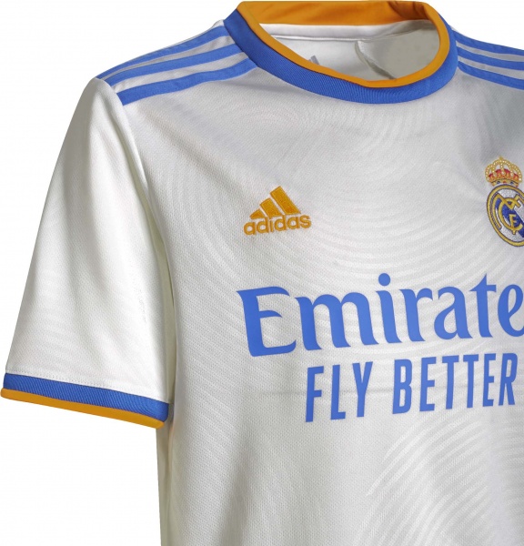 Футболка Adidas REAL H JSY Y GR3994 р.152 білий