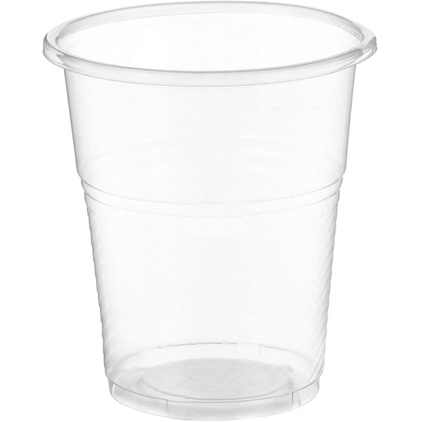 Набір прозорих стаканів 180 мл 100 шт