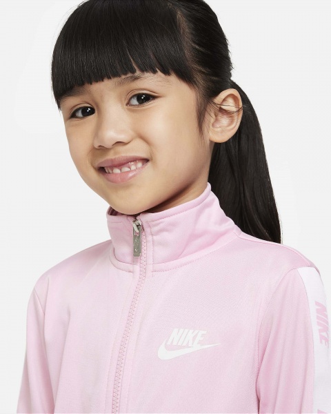 Спортивний костюм Nike NSW LOGO TRACKSUIT SET 36G796-A8F р. 4 рожевий