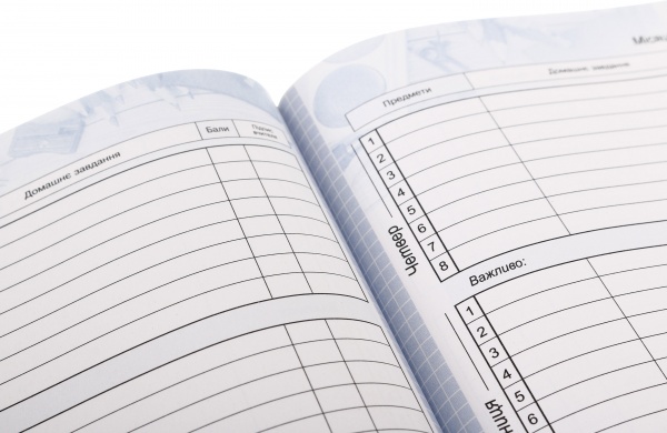 Щоденник 741 7БЦ матова ламінація 165х240 мм 40 аркушів Mandarin