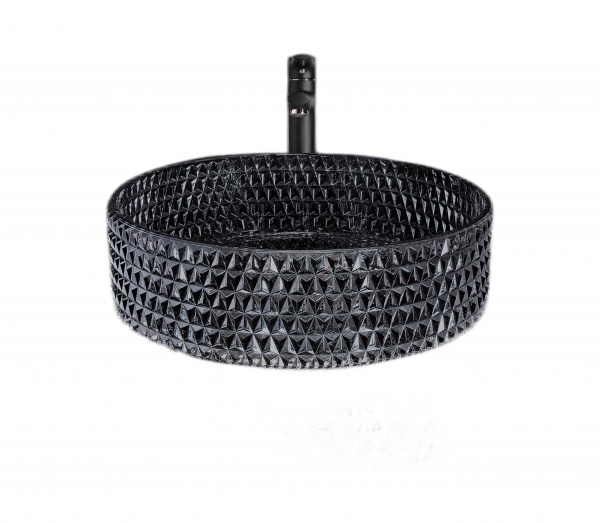 Умывальник EGO стеклянный 39,5х39,5х10,5 см TY-245