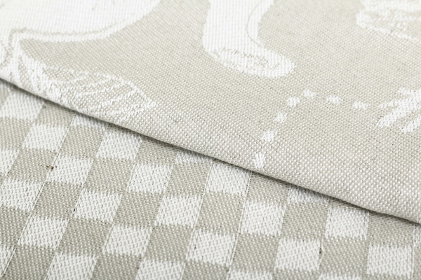 Набор полотенец кухонных Tea 2 шт. 50x70 см Texpol серый 